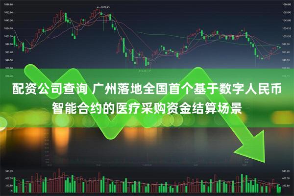 配资公司查询 广州落地全国首个基于数字人民币智能合约的医疗采购资金结算场景